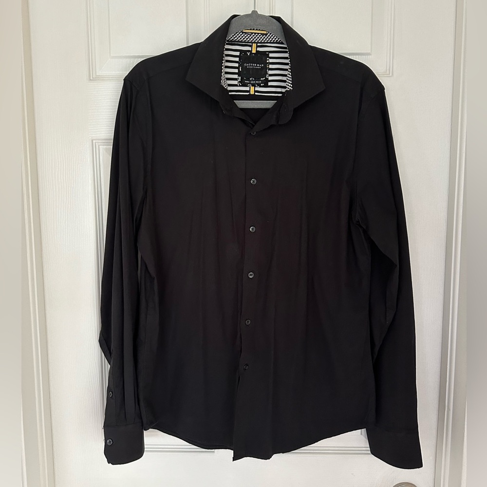 Black dress shirt